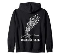 Disarm, odio, Colombe, Anti-violenza, Design Felpa con Cappuccio