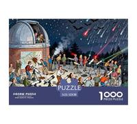 Disastro della Notte di Osservazione Stellare dell'Osservatorio Puzzle in Legno Impermeabile Puzzles Da 1000 Pezzi Regali Per Adulti Divertenti Per Decorazioni Domestiche