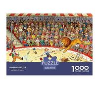 Disastro della tenda del circo Puzzle in Legno Impermeabile DIY Puzzles Da 1000 Pezzi Regali Per Adulti Sfidanti E Rompicapo Giochi Educativi
