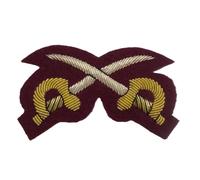 Disastro Kit Distintivo Pti Croce Spade Ciliegia British Mano Ricamato Insignia