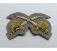 Disastro Kit Distintivo Pti Croce Spade Grebe Grigio British Mano Patch Ricamato