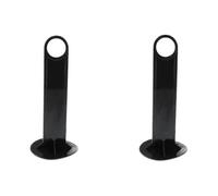 Disc Cone Plastic Holder Football Disc Cones Field Markers Holding Rack Black - 2 pcs