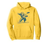 Disc Golf Bigfoot Outdoor Disc Sasquatch Felpa con Cappuccio