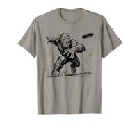 Disc Golf Bigfoot Outdoor Disc Sasquatch Maglietta