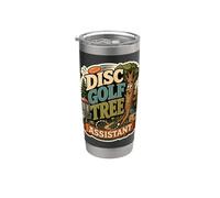 Disc Golf Tree Assistant fairway divertente Bicchiere termico in acciaio inox doppia parete