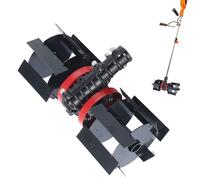 Disc Harrow, aratura per tosaerba | Robusta Lignatrice a disco | Scalificatori per prato resistenti all'erosione Abbandonando la ruota per Garden Farm Orchard Field Soil Trattore