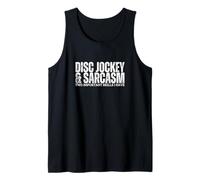 Disc Jockey e Sarcasm DJ Funny Disc Jockey Canotta