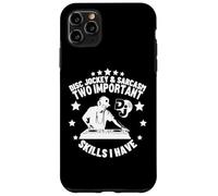 Disc Jockey e Sarcasm DJ Funny Disc Jockey Custodia per iPhone 11 Pro Max