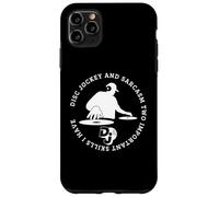 Disc Jockey e Sarcasm DJ Funny Disc Jockey Custodia per iPhone 11 Pro Max