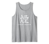 Disc Tzu Chain Smoker Disc Golf Canotta, Uomo, Grigio Melange, M