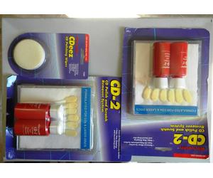 DISC WASHER CD-2 CD POLISH AND SCRATCH REMOVER SYSTEM FOR CD'S & LASER DISC NEW