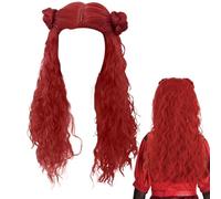 Discendenti 4 Parrucche Rosse Per Le Donne | Accessorio Per Costume Cosplay Parrucca Rossa Rise Of Red | Per Costumi Con Parrucca Rossa Ondulata Del Nuovo Personaggio Del Film 2024