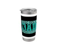 Discgolf Papà proprio come un papà normale solo meglio Bicchiere termico in acciaio inox doppia parete