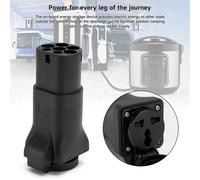 Discharge Type 2 Plug EV Charging Station Converter Plug Adapter 16A IEC62196 Y