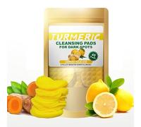 Dischetti detergenti naturali con curcuma e acido cogico - Dischetti esfolianti specificamente formulati per pelli sensibili, leniscono efficacemente le irritazioni e rinforzano la barriera cutanea.