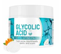 Dischetti Di Acido Glicolico Al 30%, Ingredienti Delicati, Esfoliazione Profonda, Regolano L'Equilibrio Di Acqua E Olio Della Pelle, Migliorano L'Acne, Riducono Le Linee Sottili E Le Rughe
