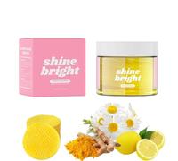 Dischetti di cotone luminosi con acido cogico alla curcuma, dischetti di cotone per il viso silenziosi e luminosi, sbiancanti e uniformi per il tono della pelle per le donne, utilizzati per la pulizia
