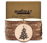 Dischetti Dischi di Legno 6 cm 24 pz, (6-7 cm) Tronco Legno decorativo