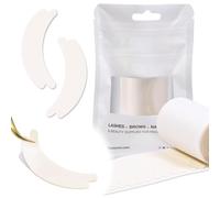 Dischetti oculari in schiuma doppia per extension ciglia, dischetti oculari ipoallergenici per extension ciglia per pelle grassa e occhi sensibili, dischetti adesivi morbidi per laminazione permanente