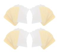 Dischetti Struccanti Arcati 160 Pezzi in Cotone, Rimozione Cosmetici | Kit 4 Buste, Uso Casa e Salone, Forma Arcuata, Delicati per Occhi, Viso e Ciglia