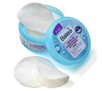 Dischetti struccanti per occhi micelle vegani con vitamina E contengono olio vegano senza profumo 50 dischetti (confezione da 1)