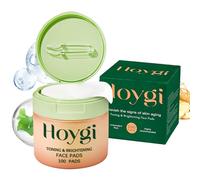 Dischetti Tonificanti Anti-età per la Cura Della Pelle Coreana,per Minimizzare Macchie Scure e Rughe,Centella Asiatica e Niacinamide per Migliorare il Tono Della Pelle Non Uniforme,100 Dischetti.
