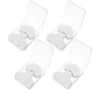 Dischetti Viso in Cotone Bianco 4 Box per Cura T-zone | Lotto 4 Confezioni, Uso Quotidiano e Diy, Adatti a Tutti i Tipi di Pelle