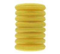 DISCHETTO APPLICATORE SPUGNA GIALLO DIAMETRO 11 CM SET 8 PEZZI TAMPONE MANUALE L