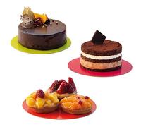 Dischi 1,5 Mm Ø 30 Cm Fucsia/Nero Cartone - 50 Unità