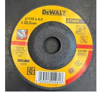 Dischi Abrasivi 115x4mm per Sbavo Metallo Dewalt DT3458