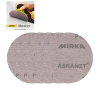 Dischi abrasivi 125 mm professionali Disco carta Kit Set 5 pz Abranet Grip Mirka