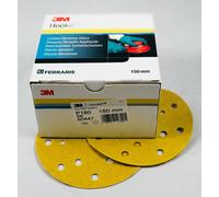 Dischi abrasivi 3M 50447 P180 gialli 255P diametro 150mm carteggiatura 100 pezzi
