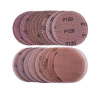 Dischi abrasivi a rete, 30 pezzi da 5 pollici e 125 mm, dischi abrasivi a rete con gancio e anello, disco abrasivo antipolvere, carta vetrata anti-bloccaggio for auto e legno(150grit)
