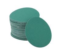 Dischi abrasivi carta vetrata rotonda con gancio e passante grana 120 verde 50pz