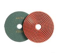 Dischi abrasivi flessibili innovativi di dimensioni 150 mm, perfettamente progettati per lucidare tutti i tipi di pietre, inclusi graniti e marmi (2000#)