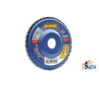 DISCHI ABRASIVI LAMELLARI 115X22 GRINDING ZIRCONIO CF. 10PZ GR. 40,60,80,120