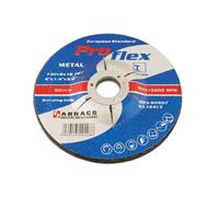 Dischi Abrasivi Metallo 100mm x 6.0mm - Confezione 10 - Connect 32190 Nuovo