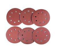 Dischi abrasivi orbitali con attacco a strappo, Disco abrasivo con gancio e anello da 7 pollici 8 fori, 100 pezzi, grana 60-320 for utensili di rettifica(100pcs 320 Grit)
