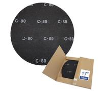 Dischi abrasivi per schermi da 17 '' # 80 10pac..