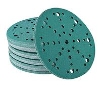 Dischi abrasivi per uso bagnato e secco 150mm con velcro 48 fori K100 Set 50 pezzi | Carta abrasiva per riparazioni auto e carrozzeria di Wabrasive | compatibile con Festool Rotex 150 con disco