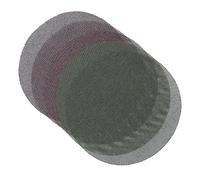 Dischi abrasivi Tamponi, Dischi abrasivi antipolvere da 9 pollici e 220 mm, carta vetrata rotonda con gancio e passante antibloccaggio, grana 80-320, carta decorativa for auto(320 Grit)