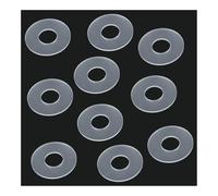Dischi anulari acrilici ID20mm OD30mm Spessore 1-10mm 10pz(Thickness:1mm)
