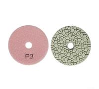 Dischi asciutti a 4 pollici a 4 pollici 3 di lucidatura/bagnati della resina per il marmo, per la prestazione eccezionale del granito (P3)