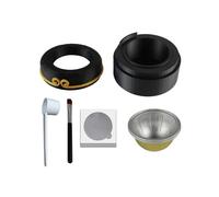 Dischi/Coperchi per Capsule di CaffÃ¨ Riutilizzabili per La Serie Vertuo, Custodia Vuota con 50 Coperchi con Sigillo In Alluminio, Supporto per