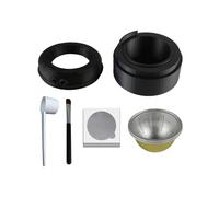 Dischi/Coperchi per Capsule di CaffÃ¨ Riutilizzabili per La Serie Vertuo, Custodia Vuota con 50 Coperchi con Sigillo In Alluminio, Supporto per