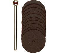 PROXXON 28810 - Set mini dischi per taglio, 22 mm, 0,7 mm, coridone legato, 10 p