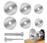 Dischi da Taglio, Dischi Diamantati Mini di Tagliante, HSS Seghe Circolari Lame, Utensili da Taglio, per Tagliare Legno, Plastica, Rame, Alluminio, Fibra Di Vetro, Metallo Morbido, pietra