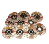 DISCHI DA TAGLIO KIT 10 PZ. PER ACCIAIO INOX 115X1X22,23MM MARCA GRINDING 984880