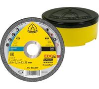 25 Klingspor Kronenflex Edge Lama 125 X 1,2 MM Acciaio Inox Alluminio