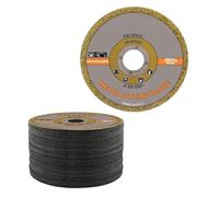 Dischi da Taglio Set 50 pz, Diametro 125 x 1 mm, Disco Abrasivo per Ferro Metallo Acciaio per Smerigliatrice Angolare, Velocita' Rotazione 12200 RPM